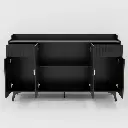 4 doors and 2 drawers blister modern sideboard buffet cabinet 