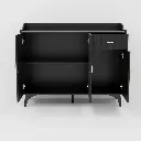 4 doors and 2 drawers blister modern sideboard buffet cabinet 