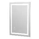 28" x 20" Tempered Glass,Frameless, Anti-Fog, Dimmable, Backlit + Front Lit LED Vanity Mirror