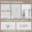 40*32 Tempered Glass,Frameless, Anti-Fog, Dimmable, Backlit + Front Lit LED Vanity Mirror