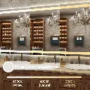 60*36 Tempered Glass,Frameless, Anti-Fog, Dimmable, Backlit + Front Lit LED Vanity Mirror