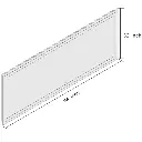 72*32 Tempered Glass,Frameless, Anti-Fog, Dimmable, Backlit + Front Lit LED Vanity Mirror