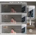 72*32 Tempered Glass,Frameless, Anti-Fog, Dimmable, Backlit + Front Lit LED Vanity Mirror