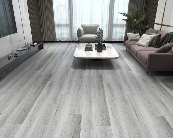 TYAS-404 Casablanca-Tyann 6MM SPC Flooring | 7"x48" Planks, Embossed Texture, 20Mil Wear Layer, Urethane Finish, Valinge 2G Locking, 15-35 Year Warranty, 40 Lbs/Box,100% Waterproof