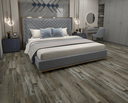 TYAS-405 Wolverine Gray-Tyann 6MM SPC Flooring | 7"x48" Planks, Embossed Texture, 20Mil Wear Layer, Urethane Finish, Valinge 2G Locking, 15-35 Year Warranty, 40 Lbs/Box,100% Waterproof