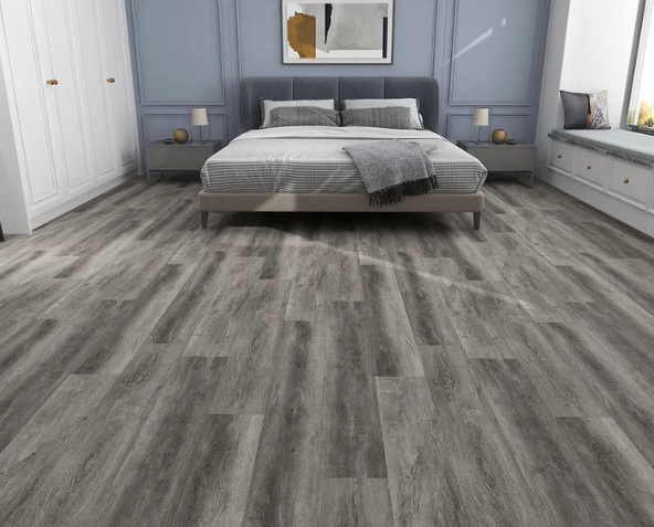 TYAS-401 Granite Galore-Tyann 6MM SPC Flooring | 7"x48" Planks, Embossed Texture, 20Mil Wear Layer, Urethane Finish, Valinge 2G Locking, 15-35 Year Warranty, 40 Lbs/Box,100% Waterproof