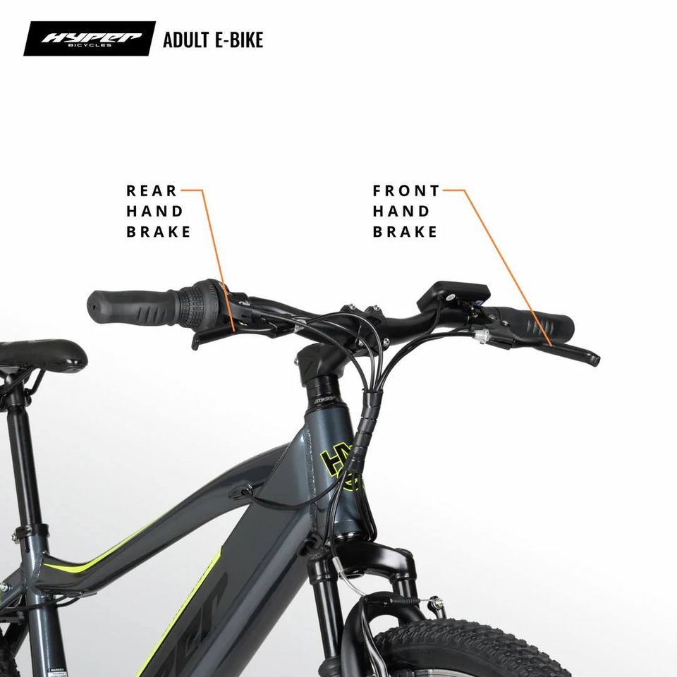 26in Hyper E-Ride Mountain MTB-FS E-Bike