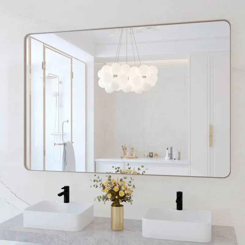 Filleted+Corner+Wall+Mounted+Mirror,+Bathroom+Mirror,+Vanity+Wall+Mirror+With+Aluminum+Frame,+36_+x+48_,+Brushed+Nickel (3).webp