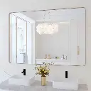 Filleted+Corner+Wall+Mounted+Mirror,+Bathroom+Mirror,+Vanity+Wall+Mirror+With+Aluminum+Frame,+36_+x+48_,+Brushed+Nickel (3).webp