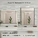 40" x 32" Lesamuel Wall Mounted Vanity Mirror w/ Aluminum Frame for Bedroom, Entryway, Living Room