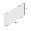 60" x 28" Lesamuel Wall Mounted Vanity Mirror w/ Aluminum Frame for Bedroom, Entryway, Living Room