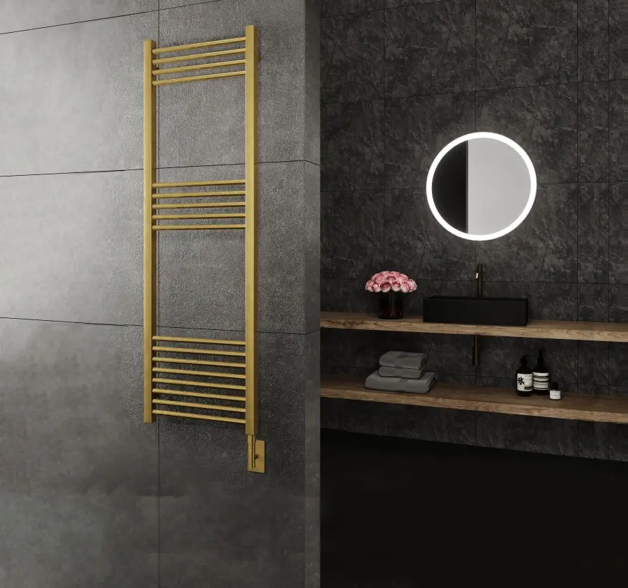 Eos Towel Warmer in Gold 63 x 19.7