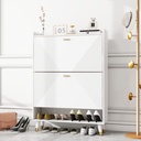 Two-Flip Shoe Cabinet